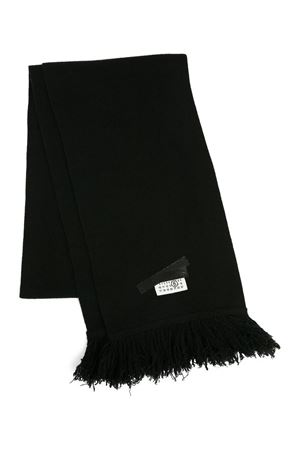 Sciarpa in misto lana nero MM6 MAISON MARGIELA | SH2TE0004M13168900S